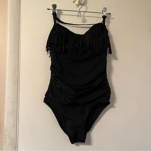 swim365 one piece with tassels